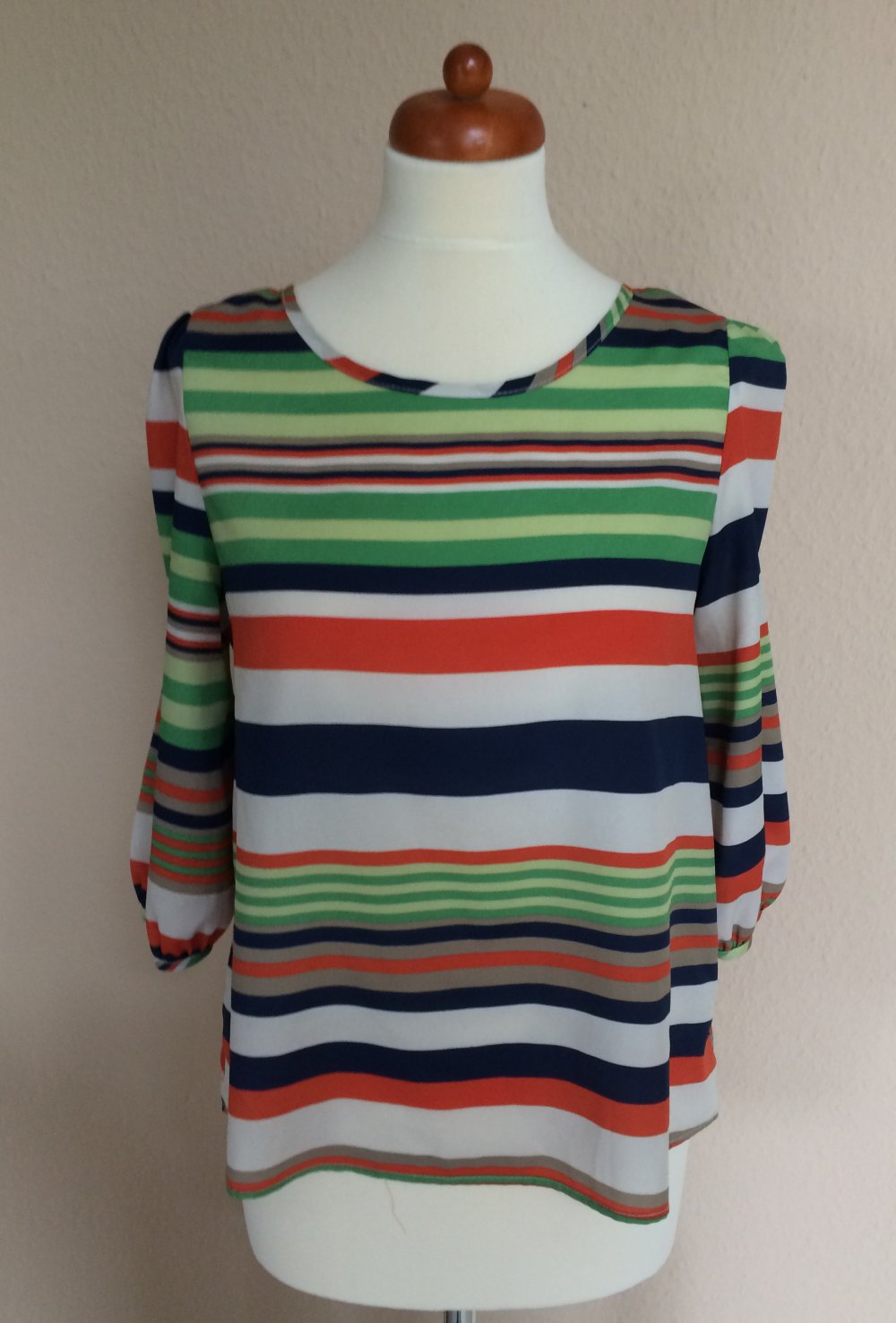 Charlotte Russe USA Chiffon Bluse Gr.S mit schönem Rücken
