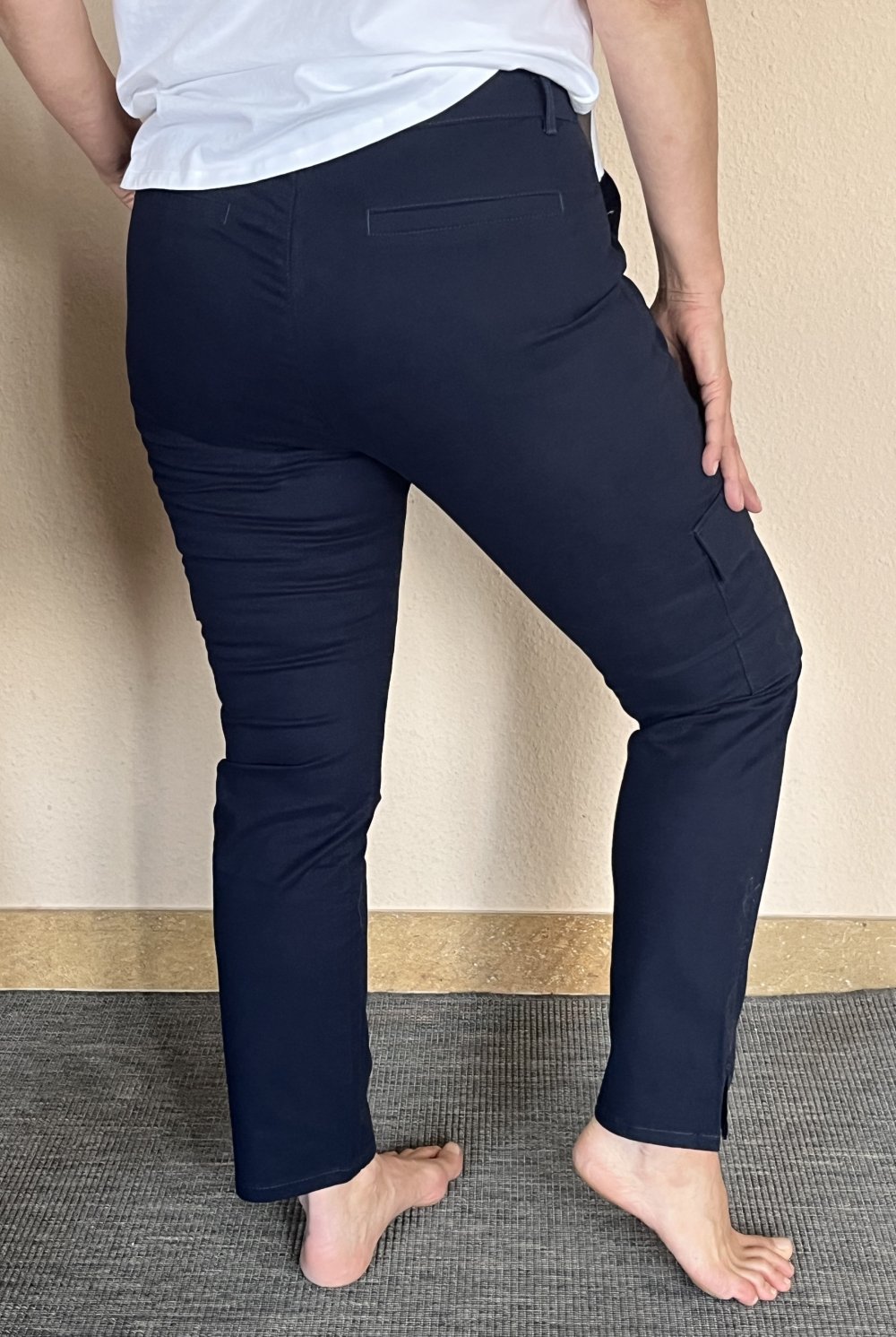 Up 2 Fashion Chino Cargo Hose Gr.40 Neu mit Etikett Navy