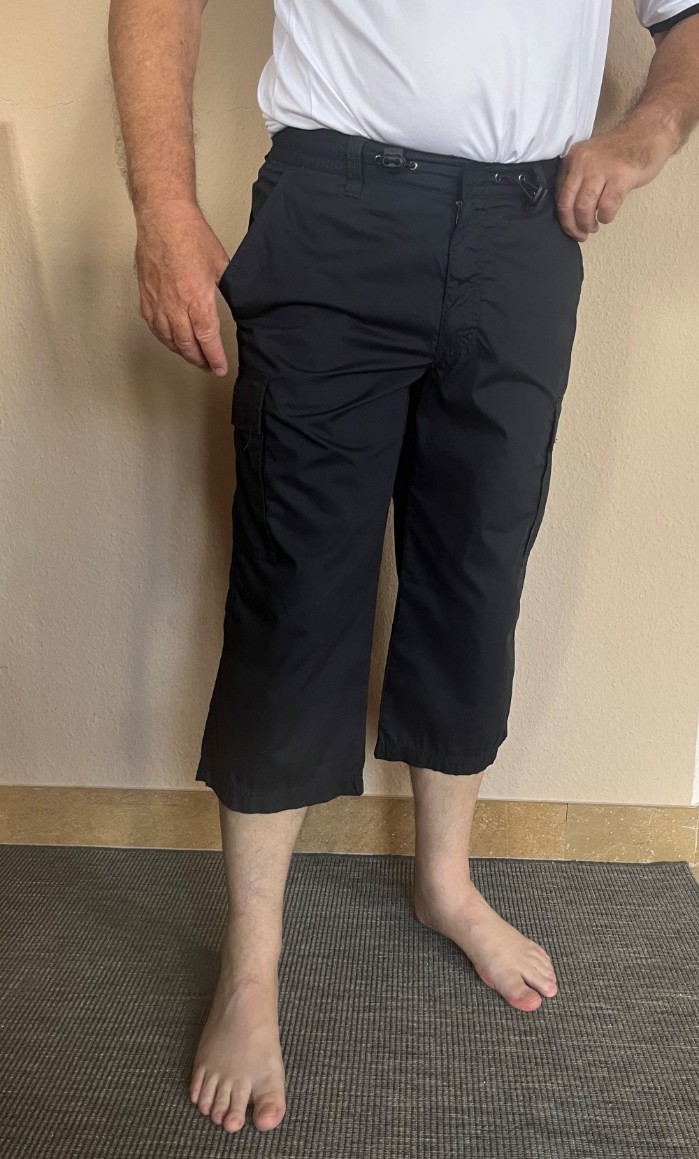 Karstadt Cargo Sommer Shorts Gr.M US 32 schwarz