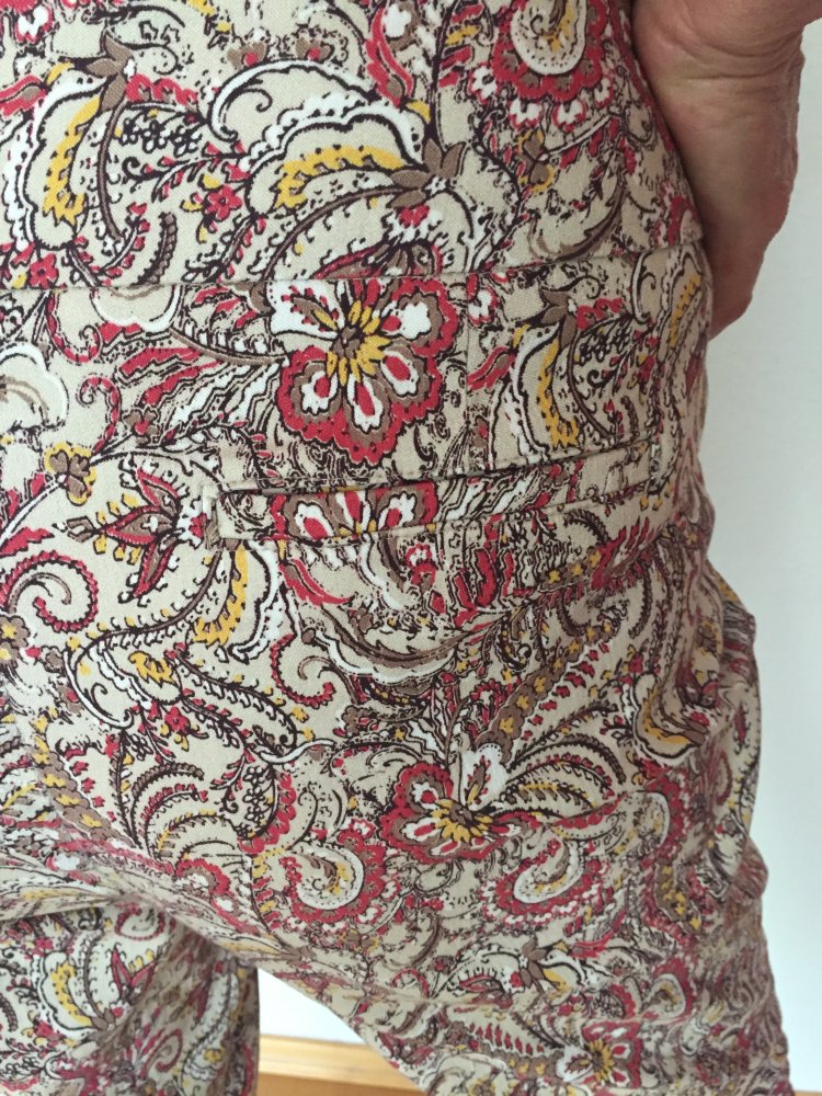 Charter Club Pull Up Hose Classic Fit Gr.40 floral, bequem, elegant und ein absolutes Sommer Must have