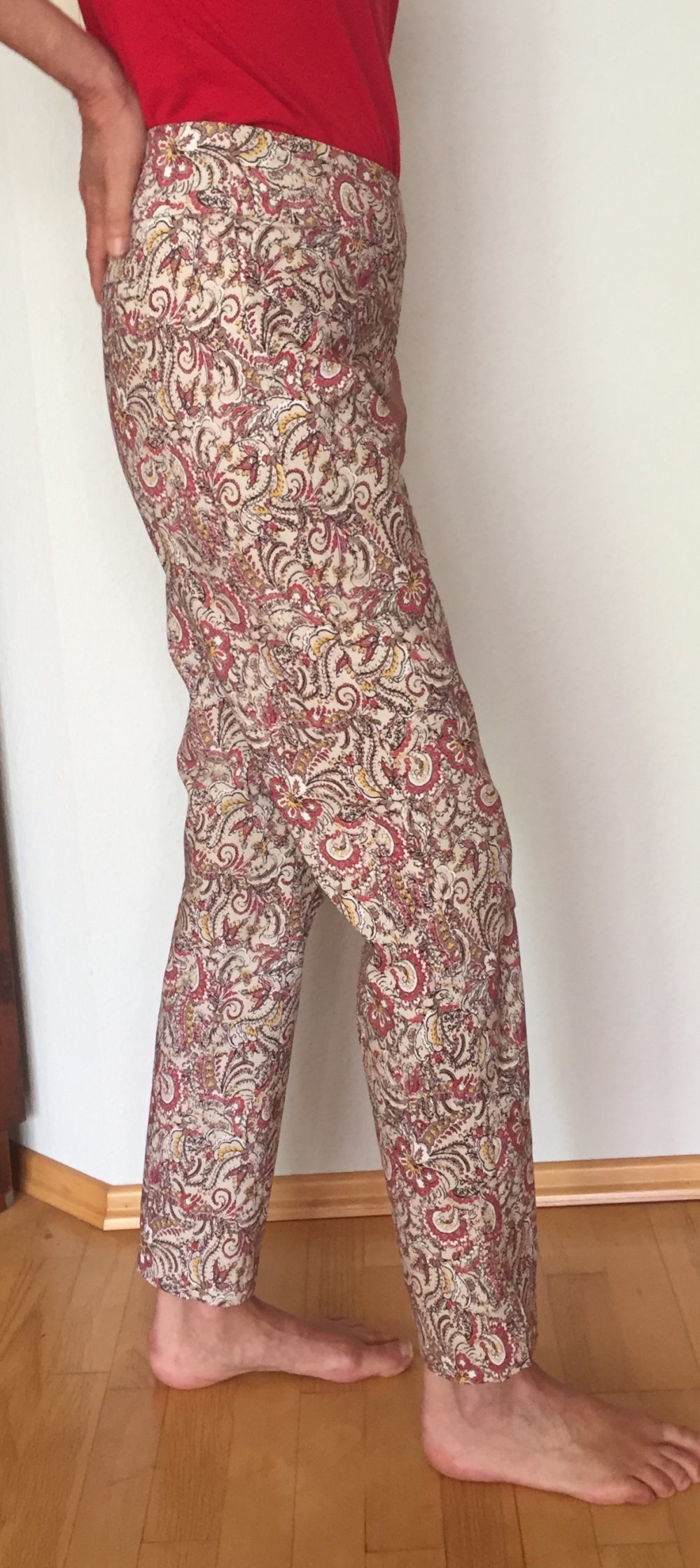 Charter Club Pull Up Hose Classic Fit Gr.40 floral, bequem, elegant und ein absolutes Sommer Must have