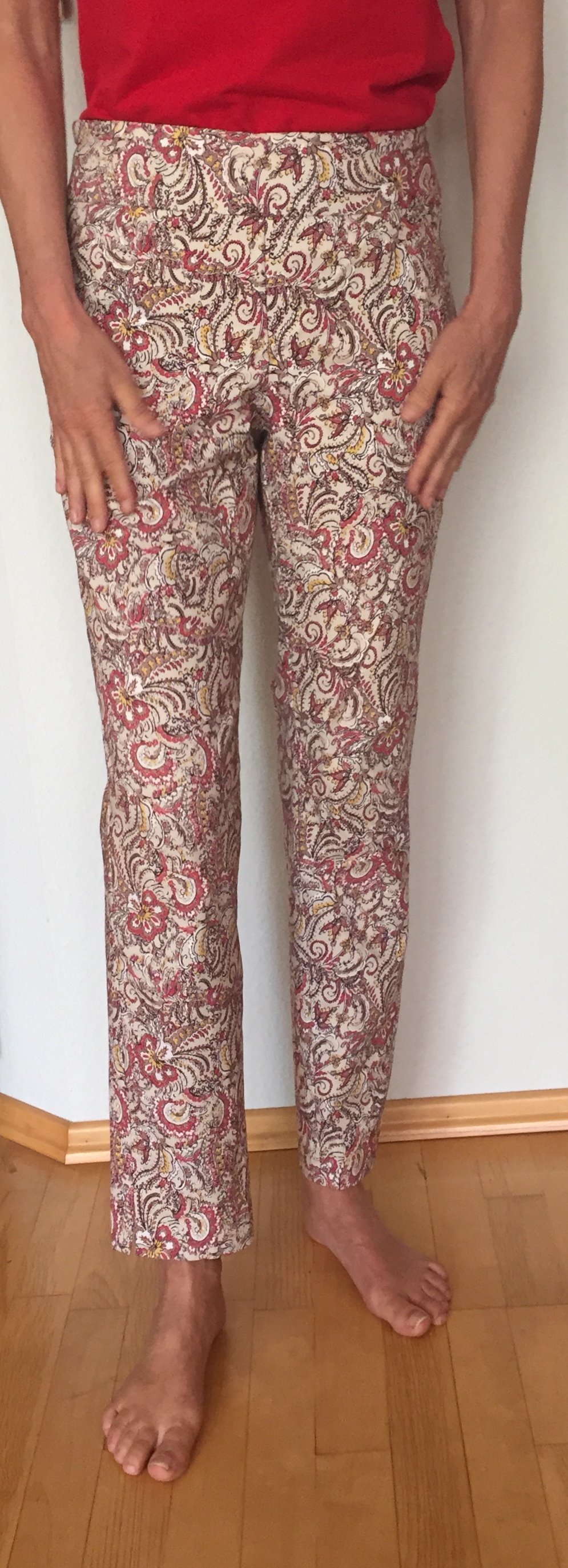 Charter Club Pull Up Hose Classic Fit Gr.40 floral, bequem, elegant und ein absolutes Sommer Must have