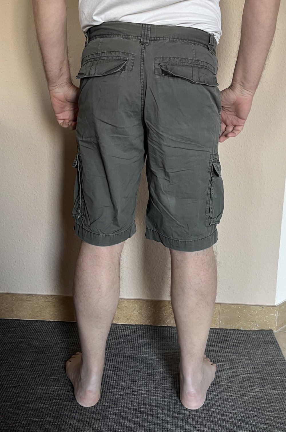 Carne Cargo Shorts Gr.48 Khaki aus Baumwolle