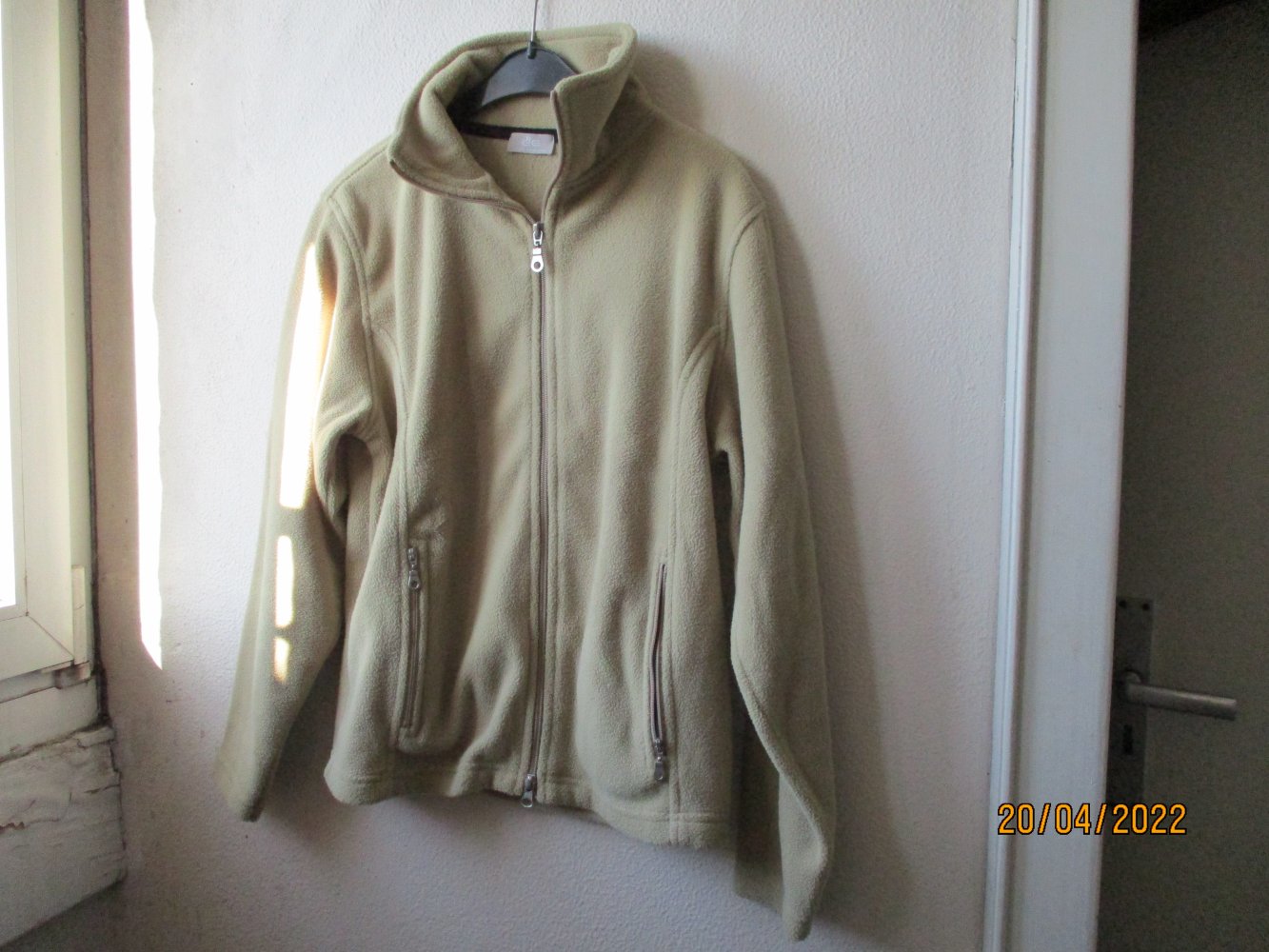 Jacke von de trend Collection, beige, Größe L/40/42