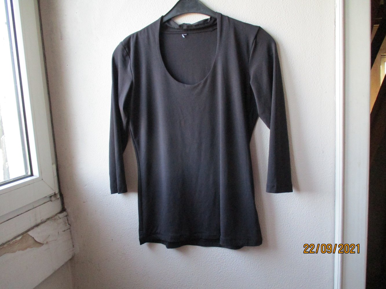 Shirt, schwarz, Größe 42