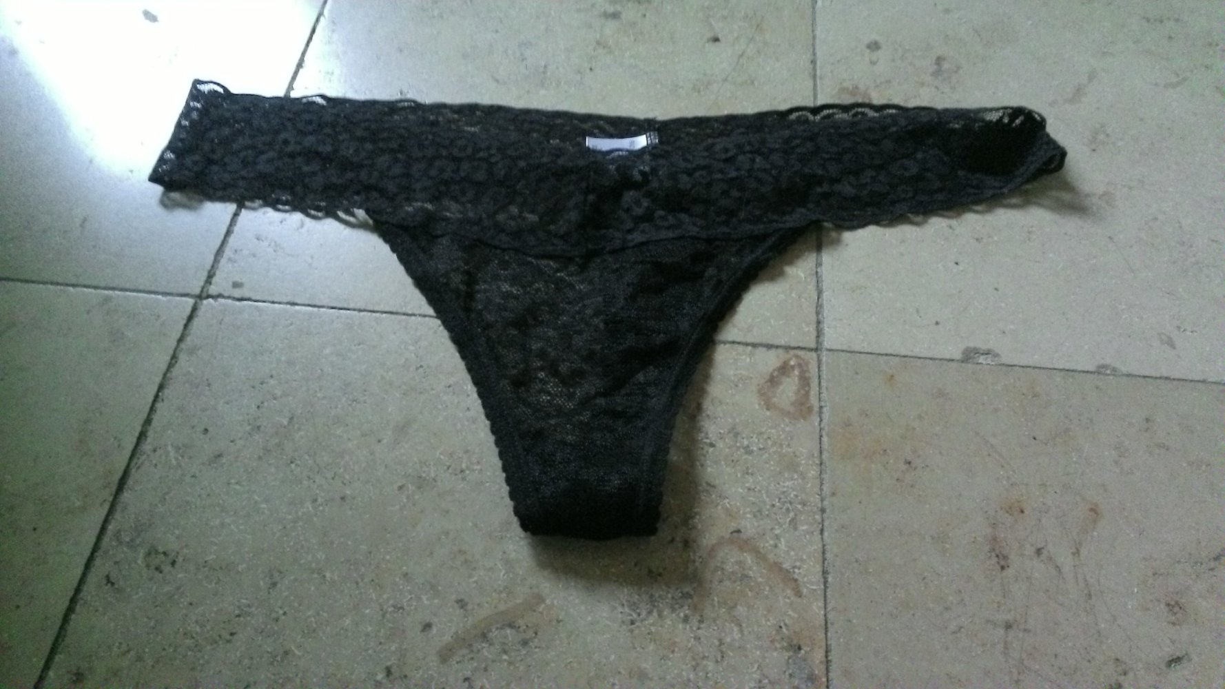 Slip von Fancy Underwear schwarz Größe XL