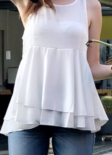 weisses Top