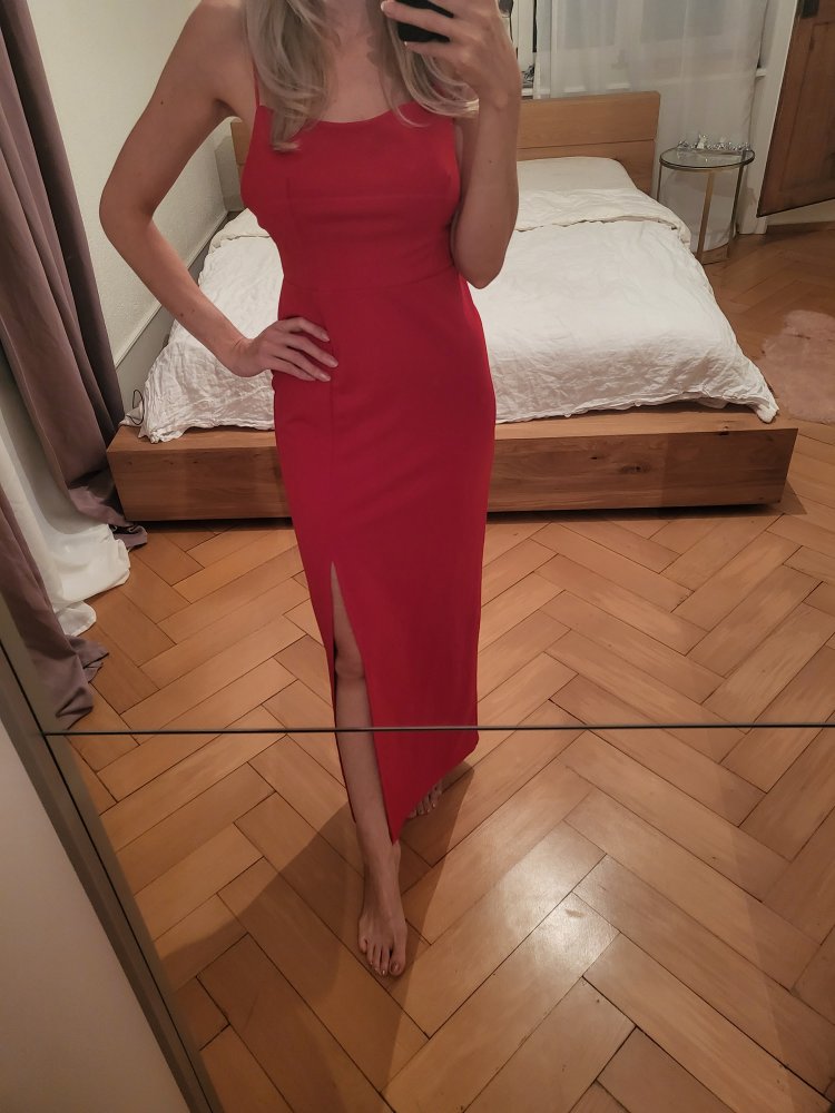 Rotes Abendkleid 