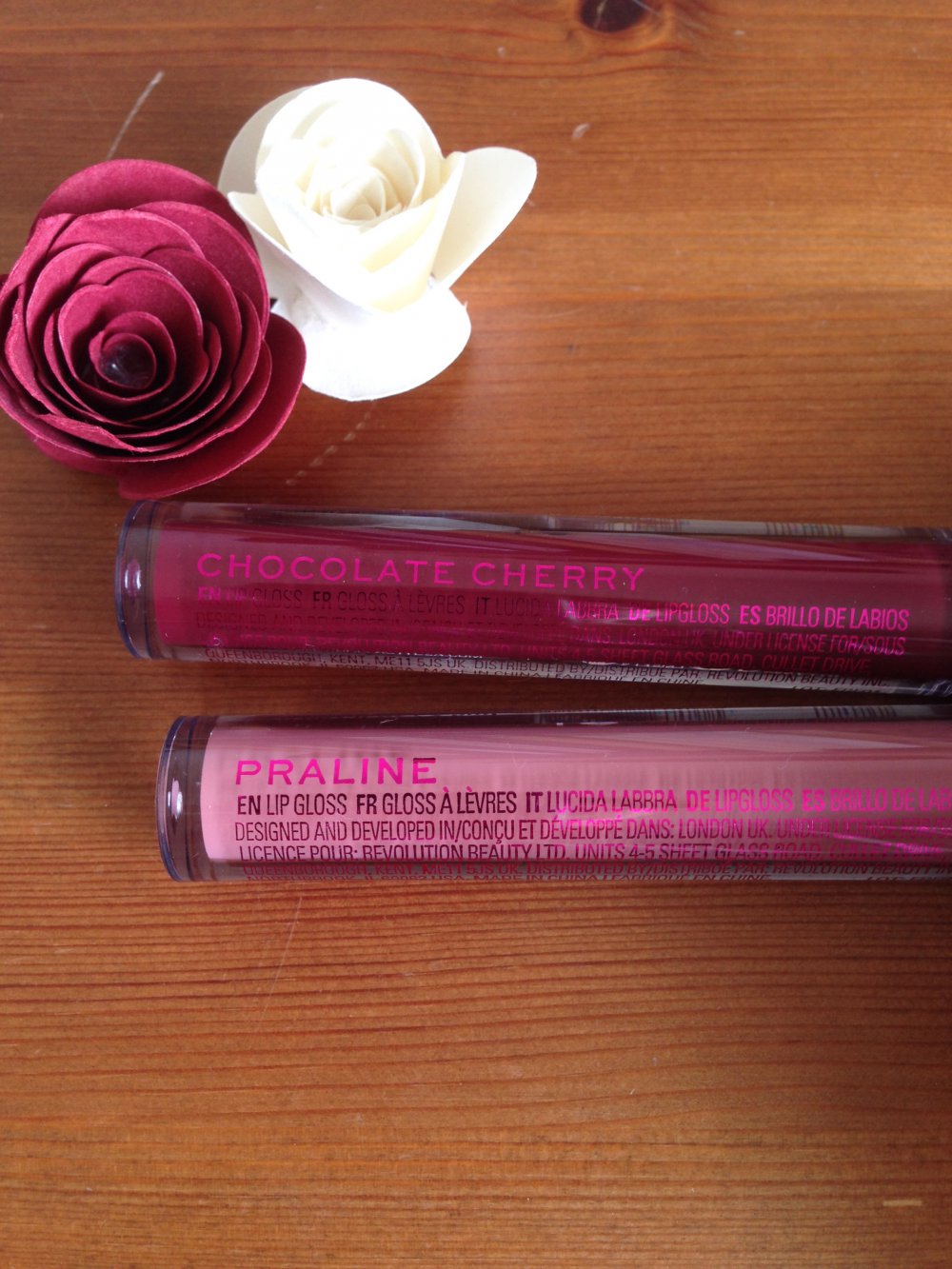 Lipgloss-Duo mit Duft von Revolution NEU