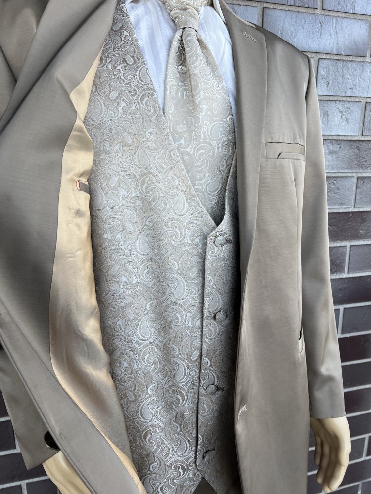 Tziacco 4 piece Wedding Suit, XL-XXL
