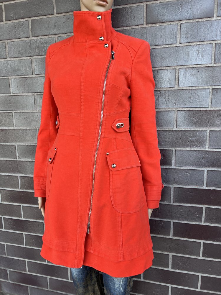 Karen Millen cotton red coat