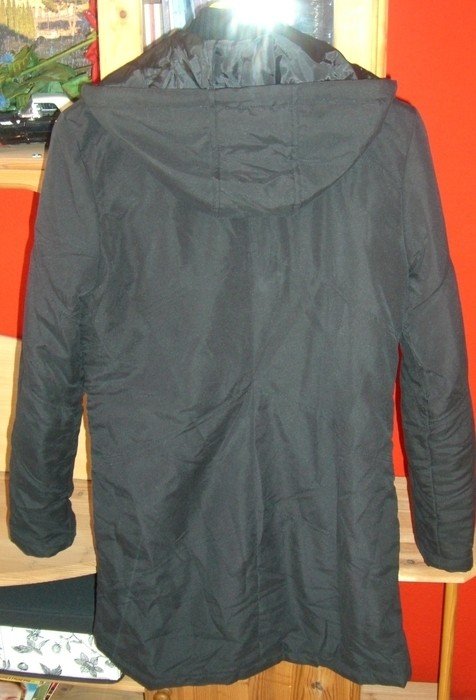 Parka Mantel Jacke Kapuze Langärmlig 38