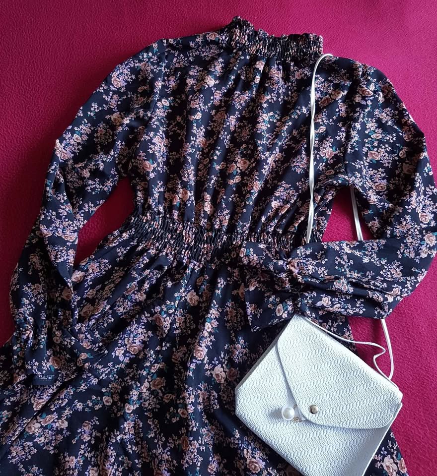 Schönes Kleid &Tasche gr 38 beides Neu ab 4 Artikel Versandfrei