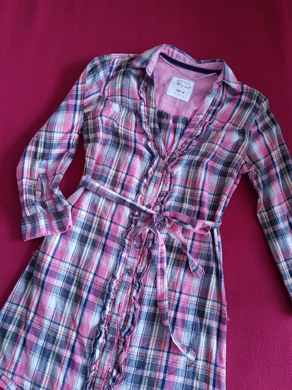 Wunderschönes Kleid/Longbluse in gr 34 /xs von Reserved