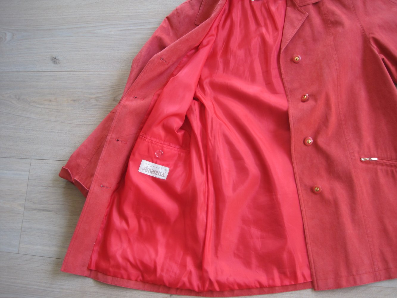 *BARONIA* Damen-Jacke/ Blazer Gr. 40 Fb: rot