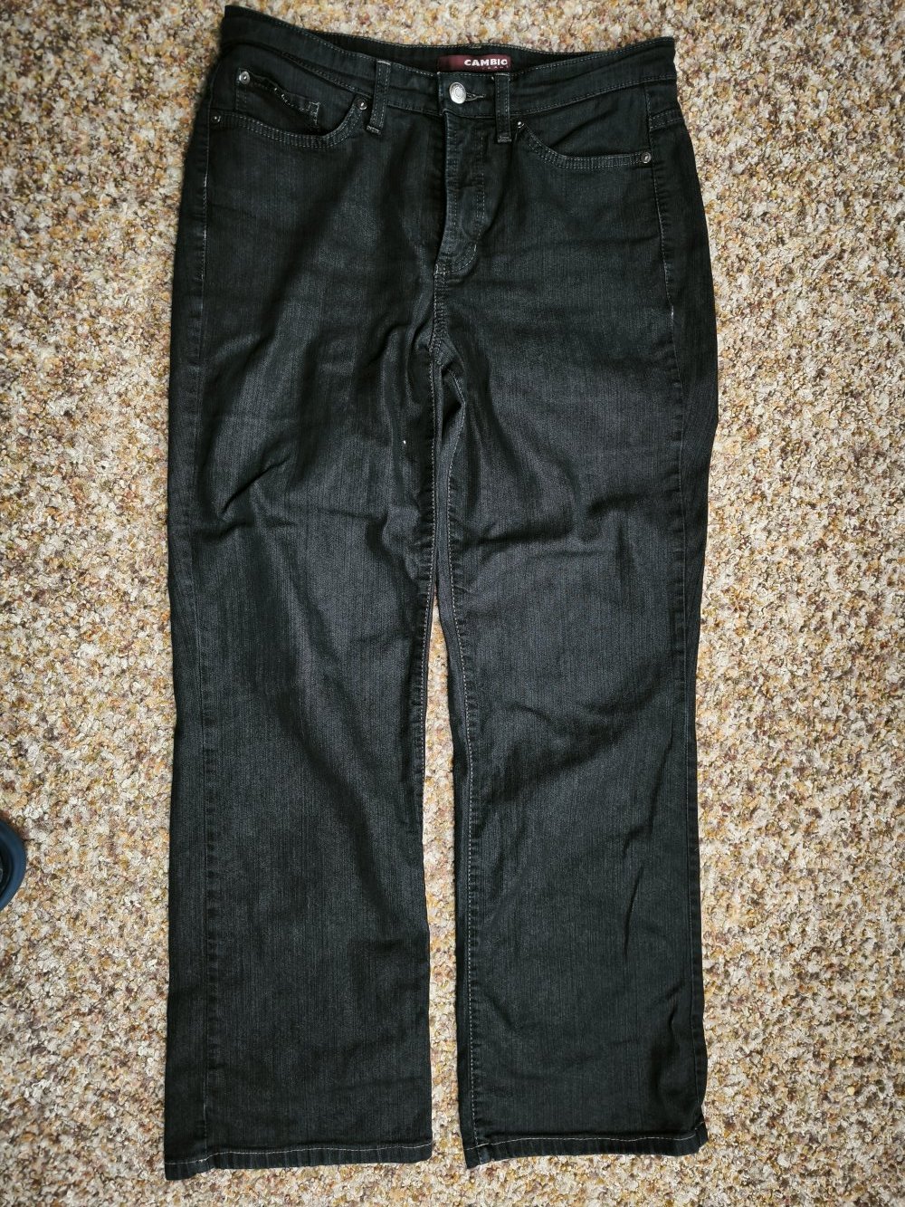 Jeans Damenjeans Hose Damenhose Cambio 38 schwarz black