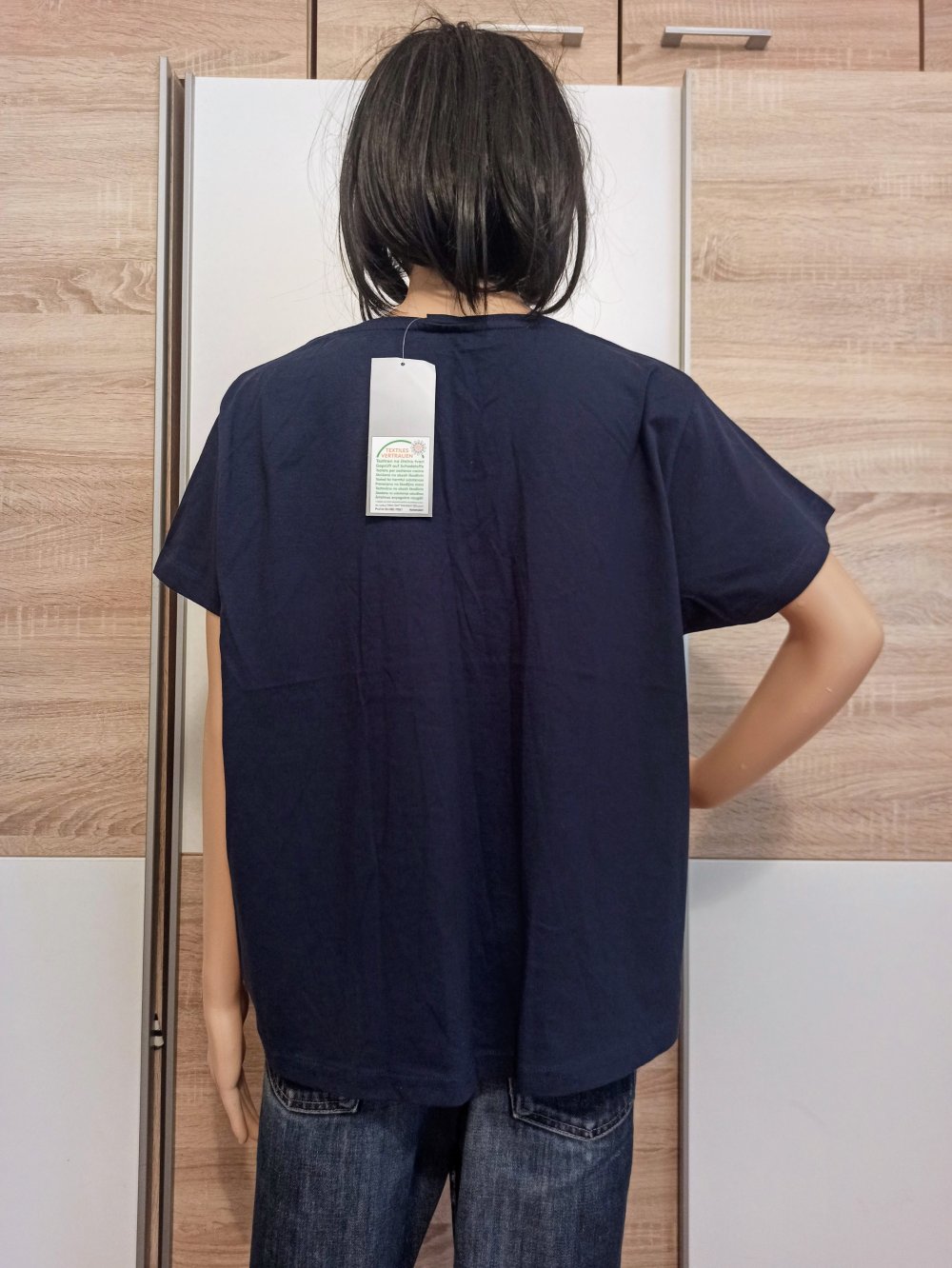 Schönes T-Shirt in marienblau von Okay