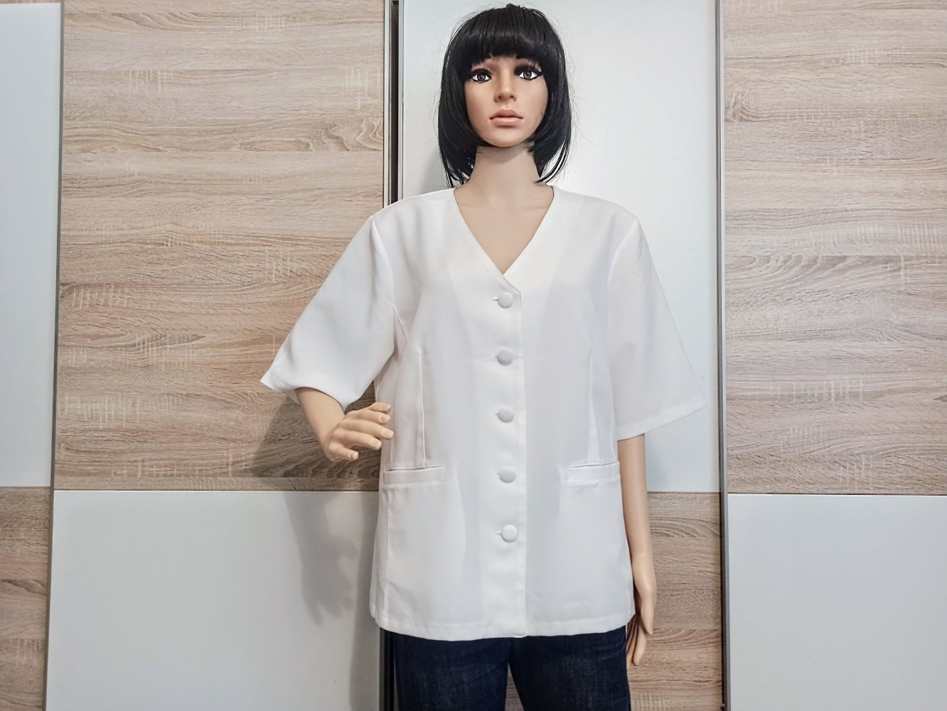 Schöne Bluse in weiß von Koy