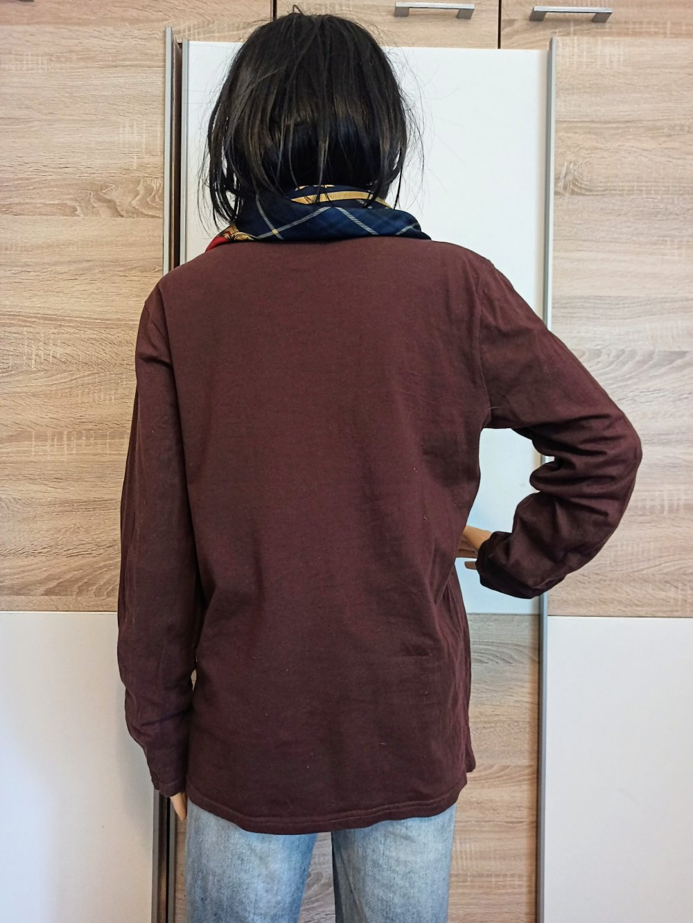 Schönes Langarm-Shirt in braun von Smog