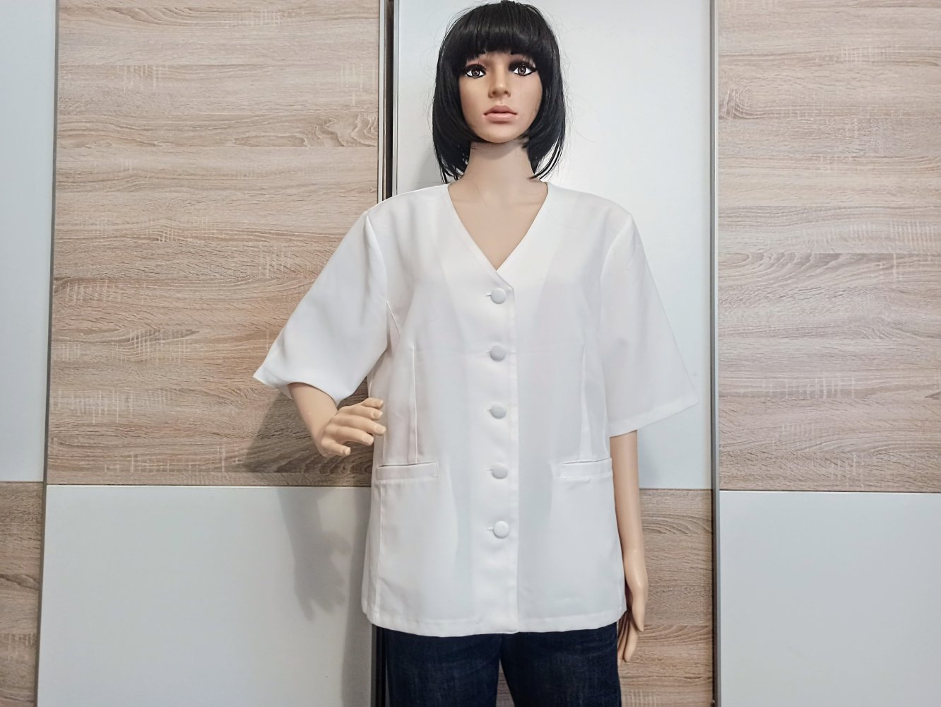 Schöne Bluse in weiß von Koy
