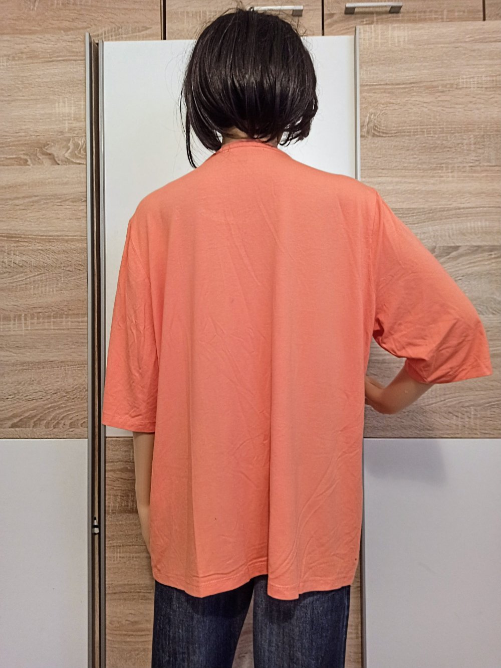 Schönes T-Shirt in korallenrot von Fabiani 