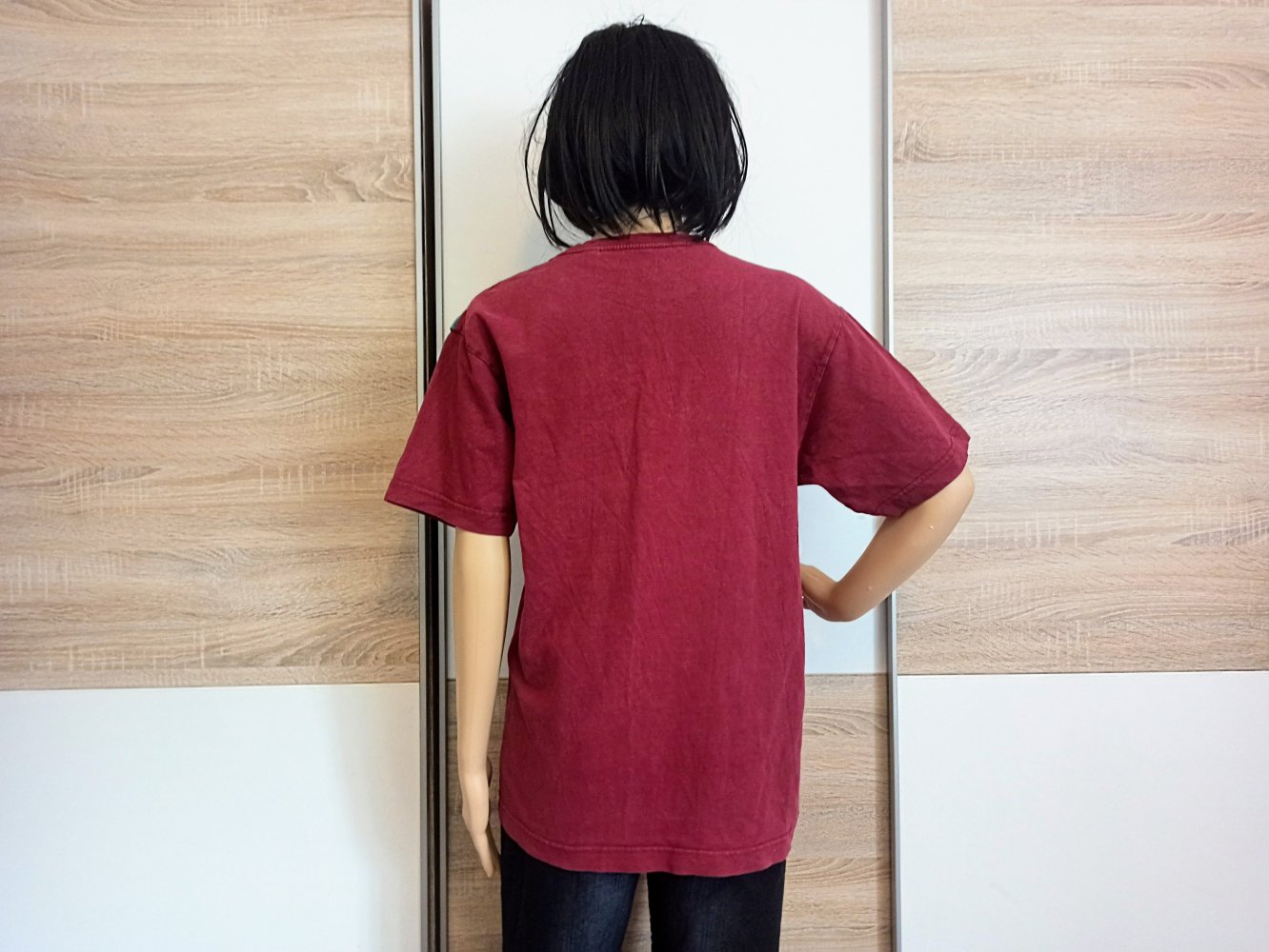 Sehr schönes T-Shirt in burgunderrot von Shmack