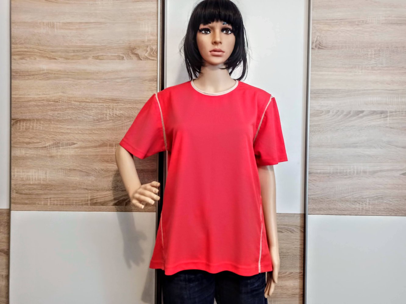 Schönes funktions T-Shirt in rot von Shamp