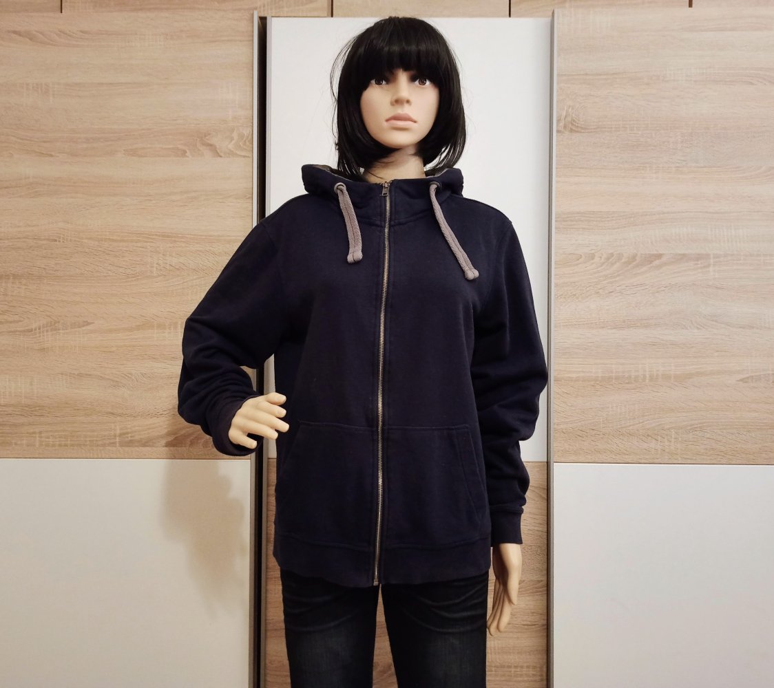 Schöner Hoodie-Pullover in marienblau mit kapuze von Streets Blue