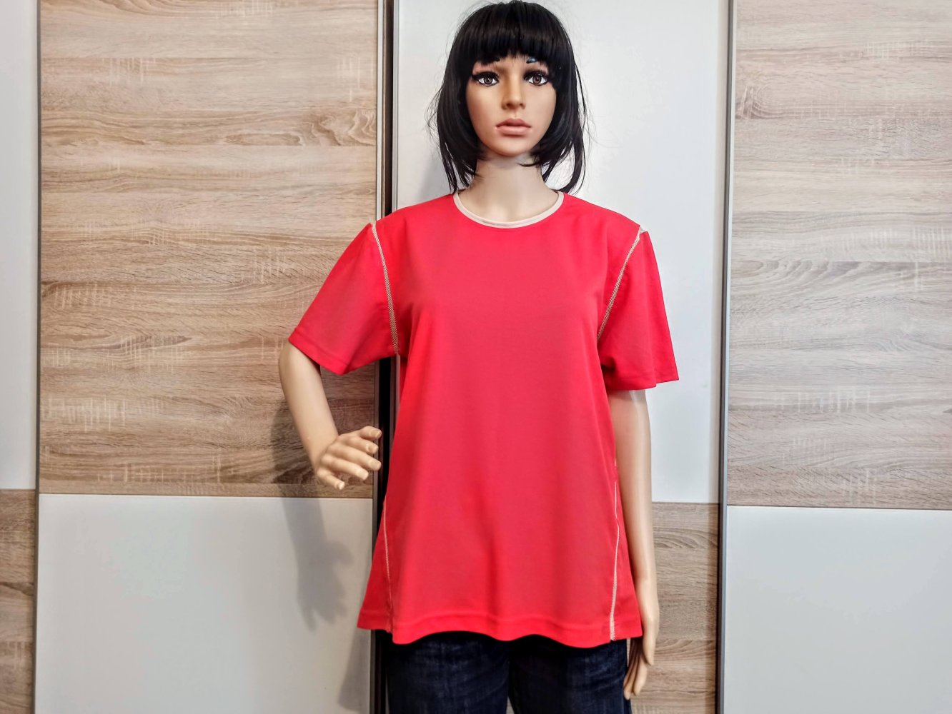 Schönes funktions T-Shirt in rot von Shamp