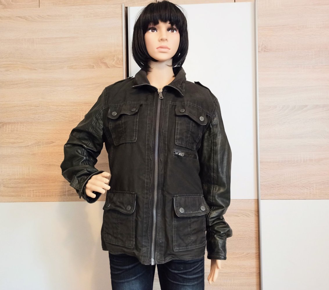 Schöne Jacke in braun/schwarz von Gipsy