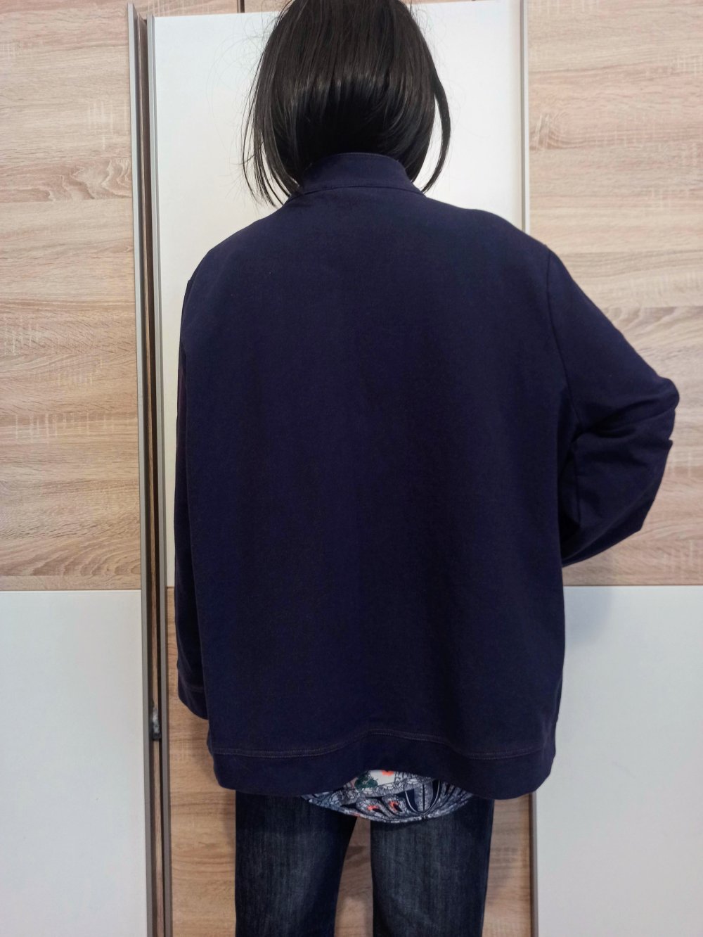 Schöne leichte Jacke in marienblau von Moni