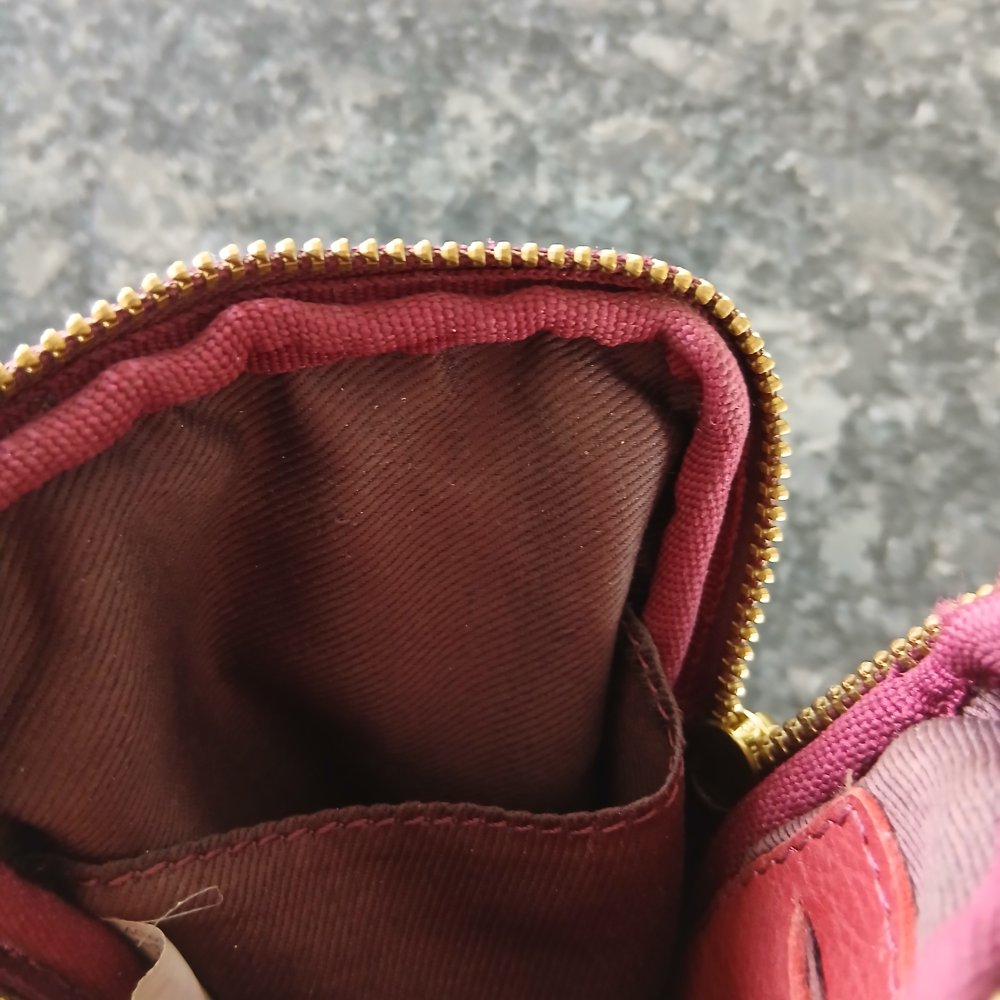 Handytasche bordeaux Leder