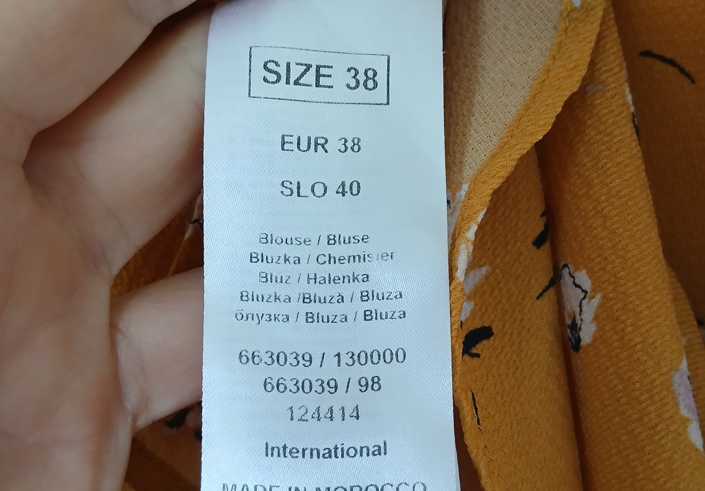 Bluse mit Schluppe