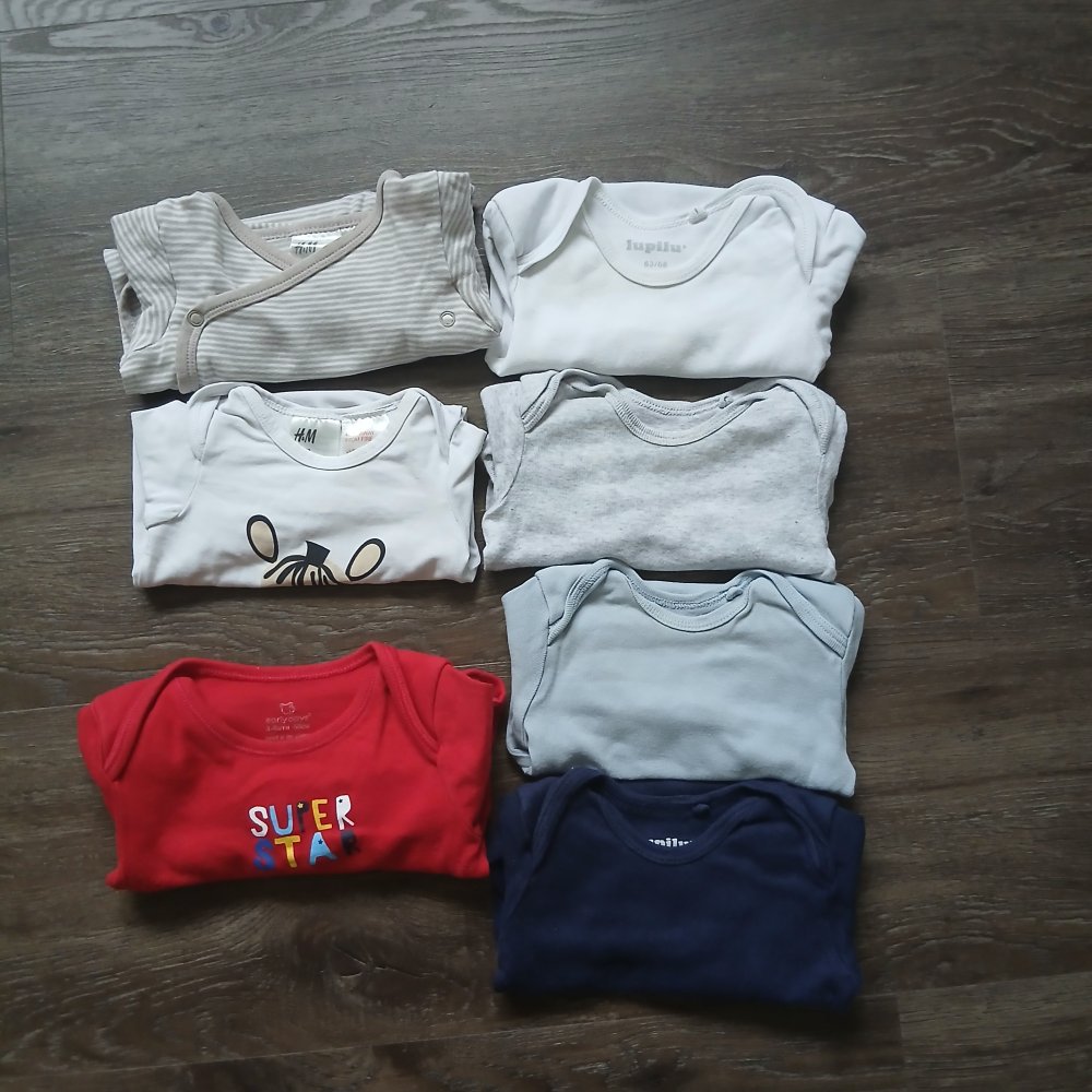 7 Langarmbodies 62/68