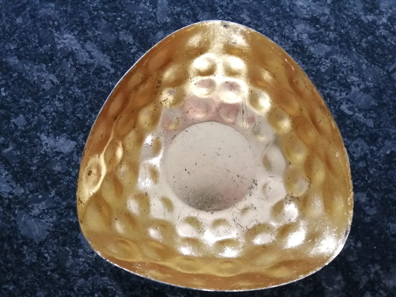 Dekoschale Schwarz-gold