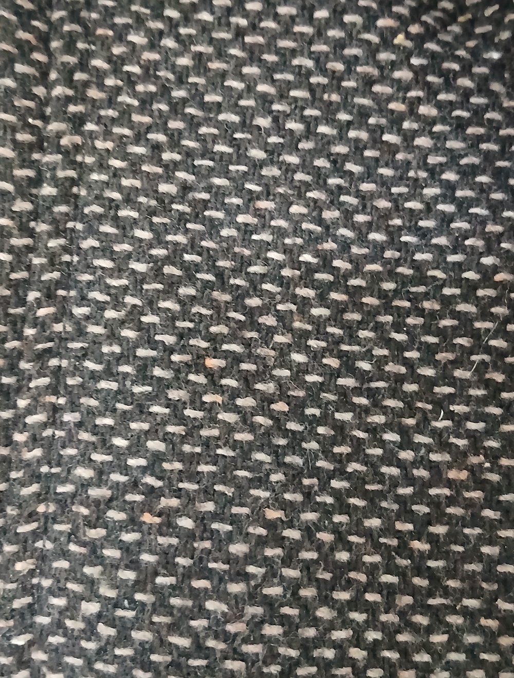 Mantel mit Pelzkragen