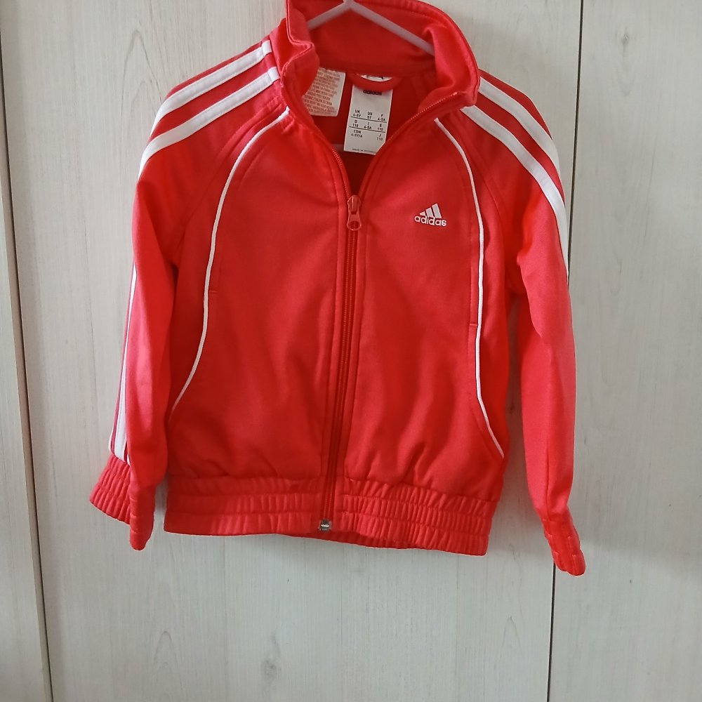 Rote Adidas Sportjacke 110