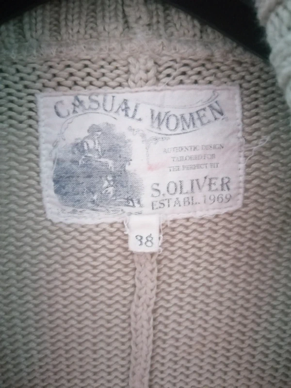 Beige Weste s.Oliver 38
