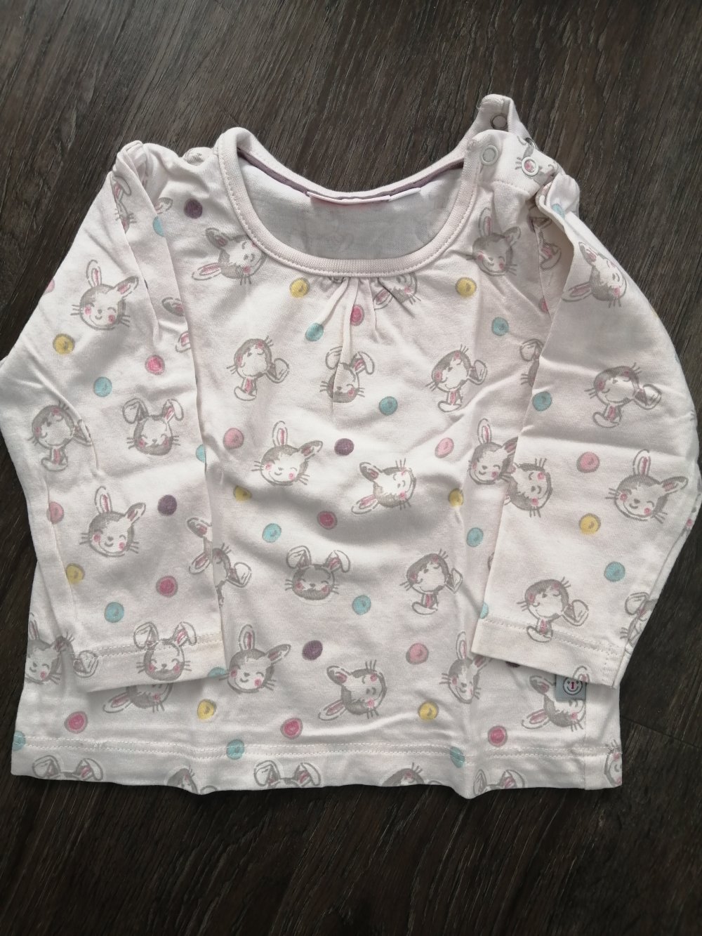 Set Hose, Langarmshirt, Strickjacke 68