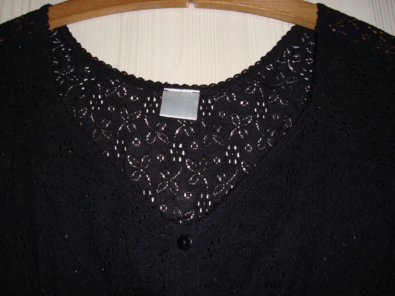 Bluse, Shirt, Netz,Größe 36/38, schwarz