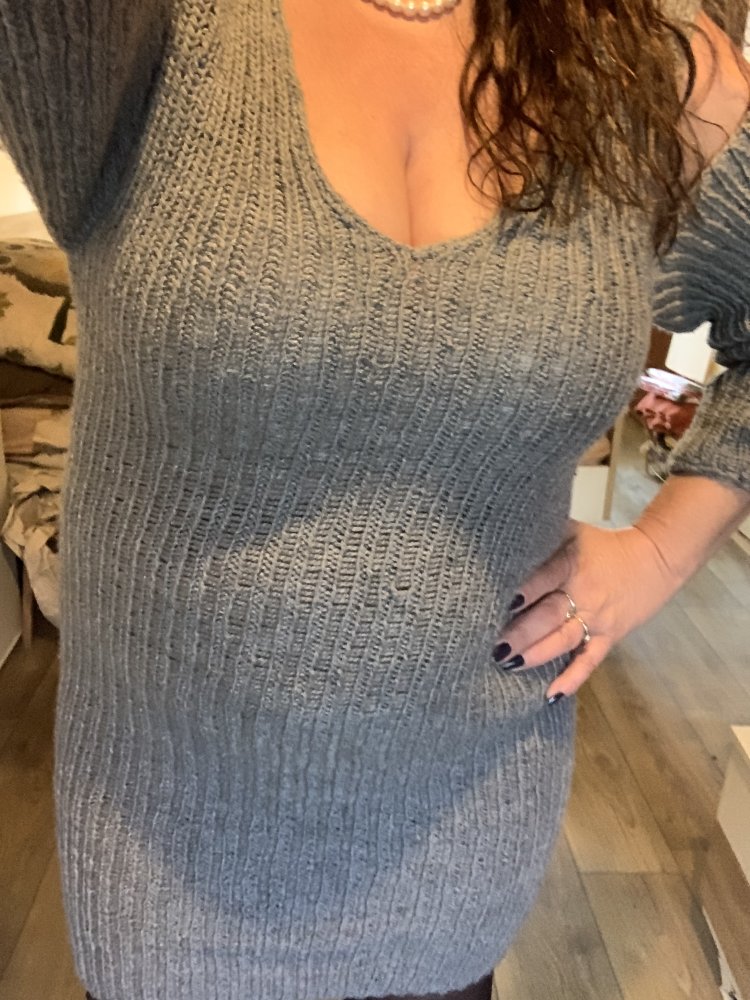 Strickkleid Gr M/L