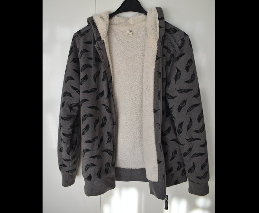 Kapuzenpullover mit Reißverschluss