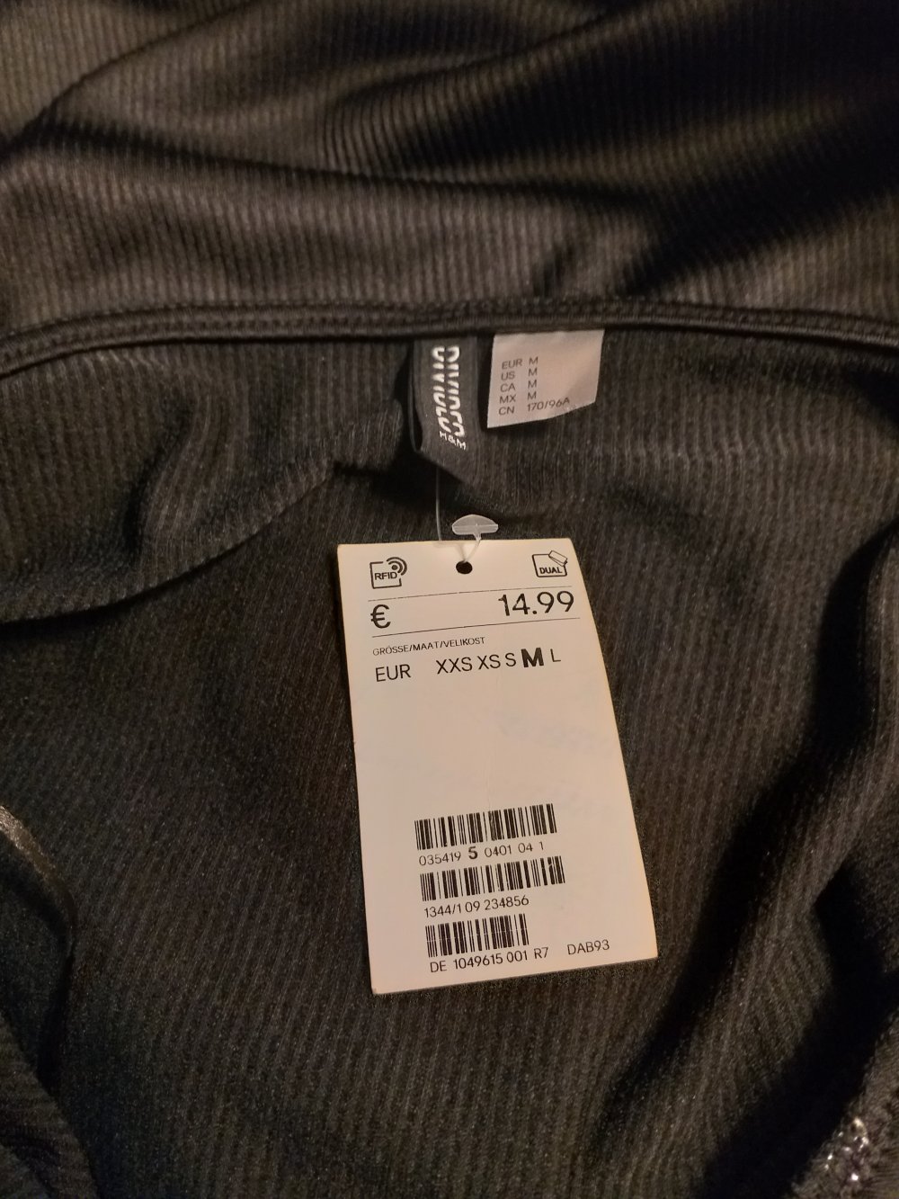 Neckholder Midikleid schwarz