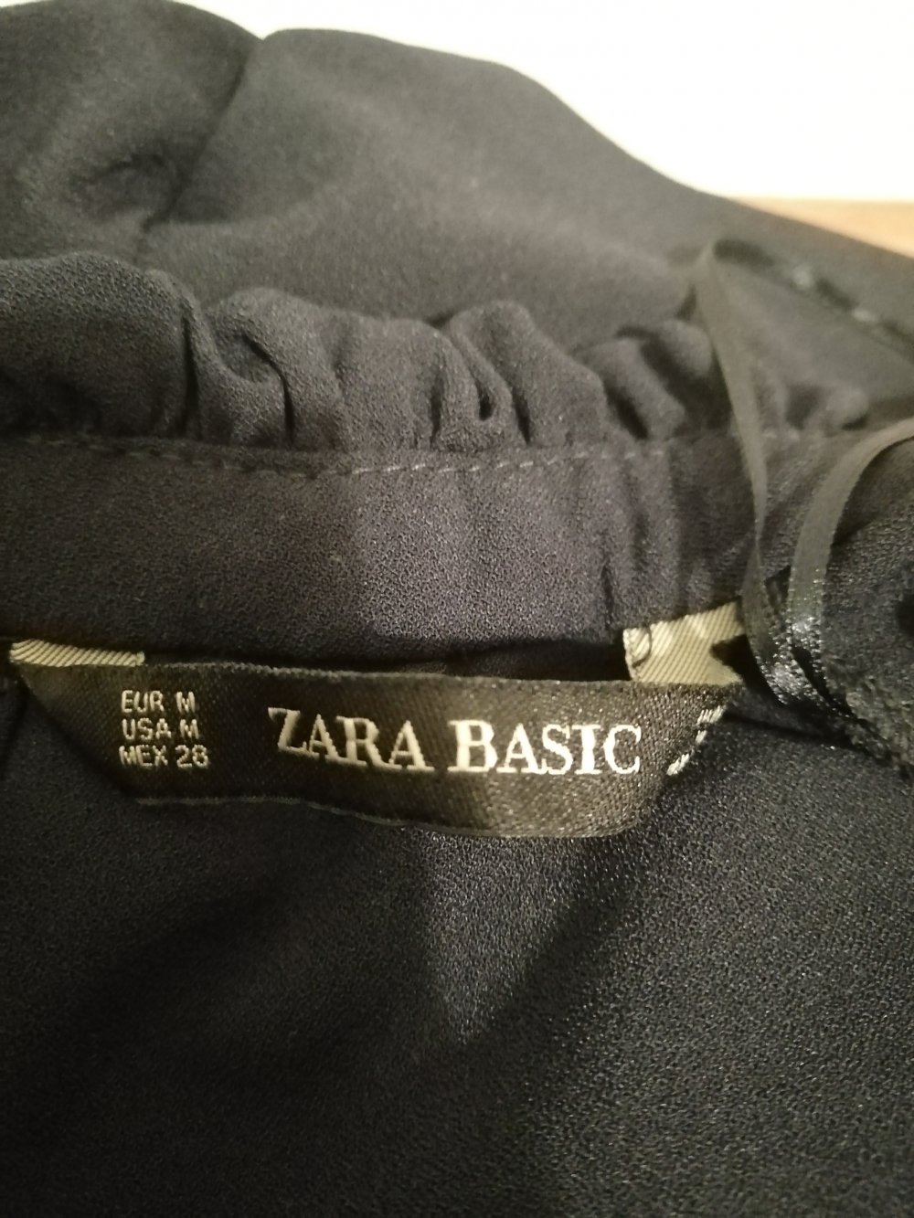 Dunkelblauer Jumpsuit, Zara Basic