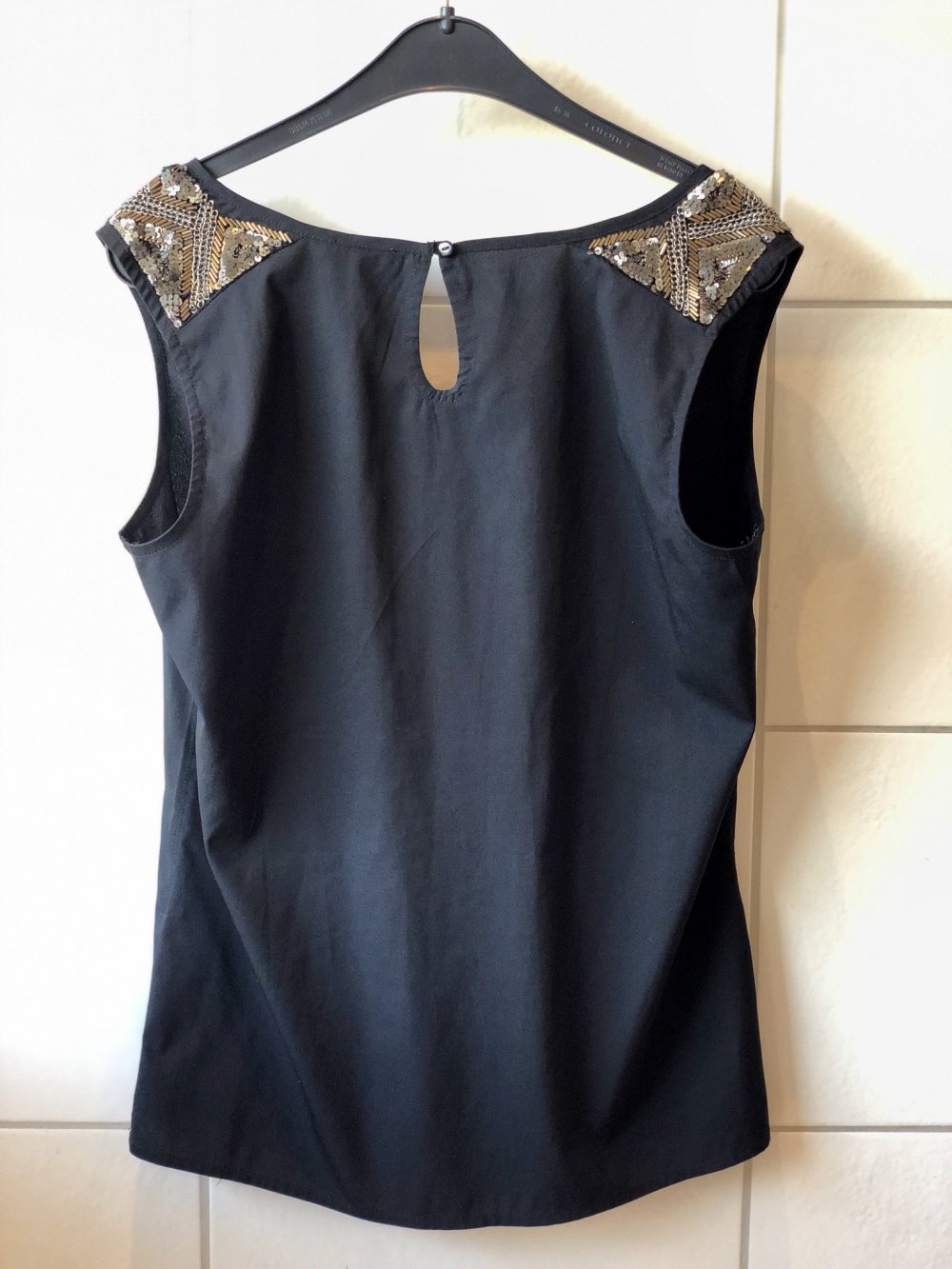 Schwarze Bluse von GDM