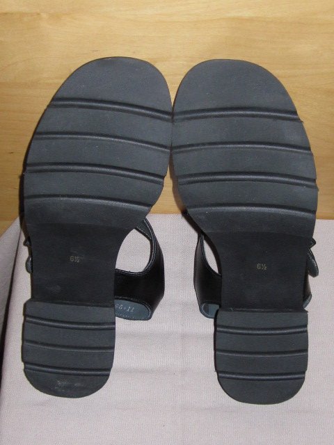 neue Damen Sandalen * Remonte * Gr. 6,5 / 40 * schwarz * Leder