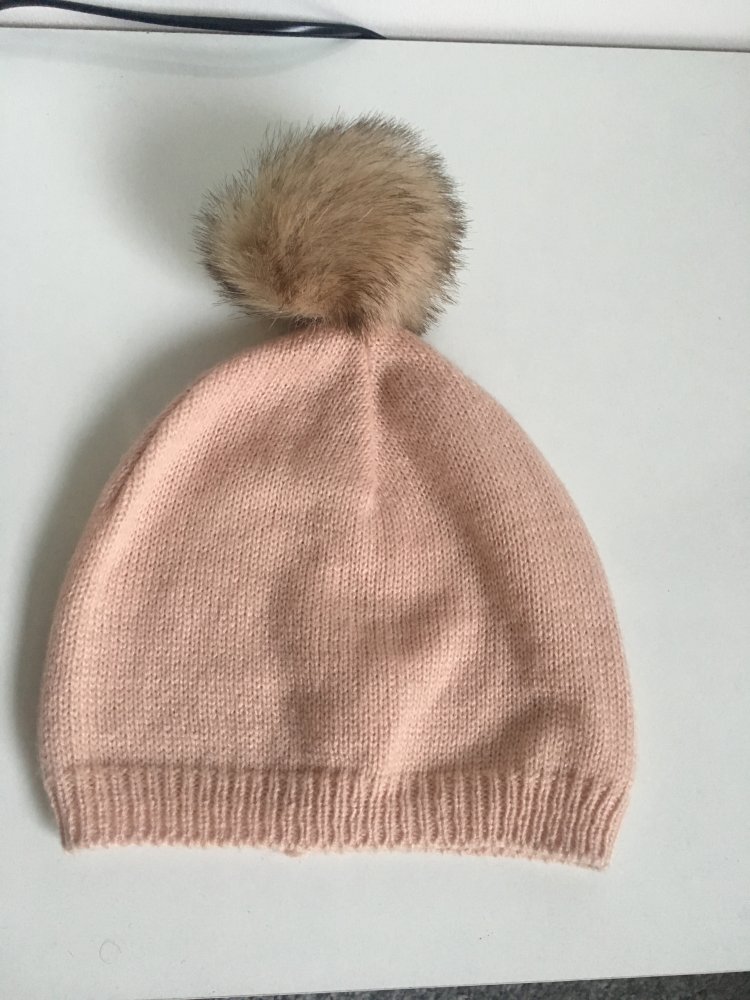 Mädchen Pudel Mütze rosa 