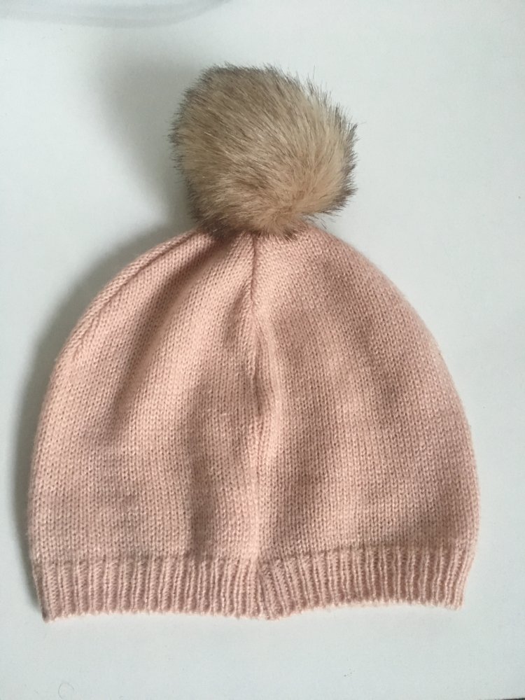 Mädchen Pudel Mütze rosa 