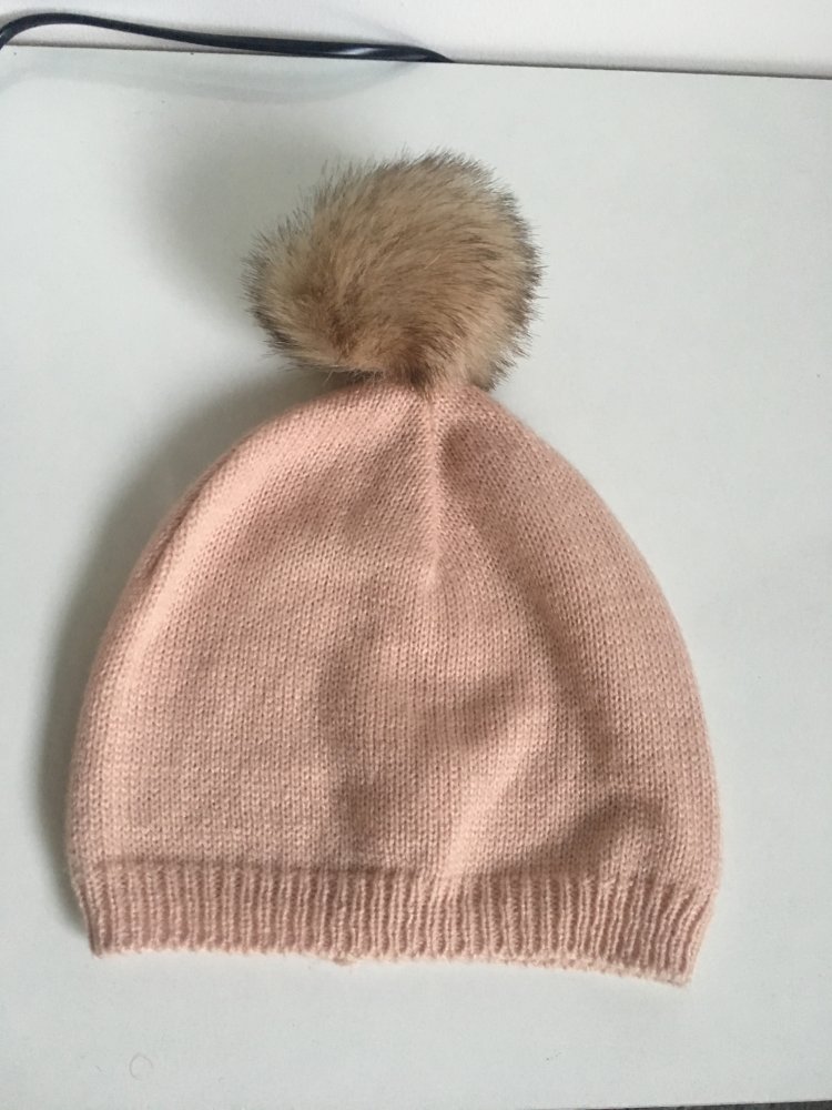 Mädchen Pudel Mütze rosa 