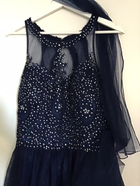 Langes Abendkleid